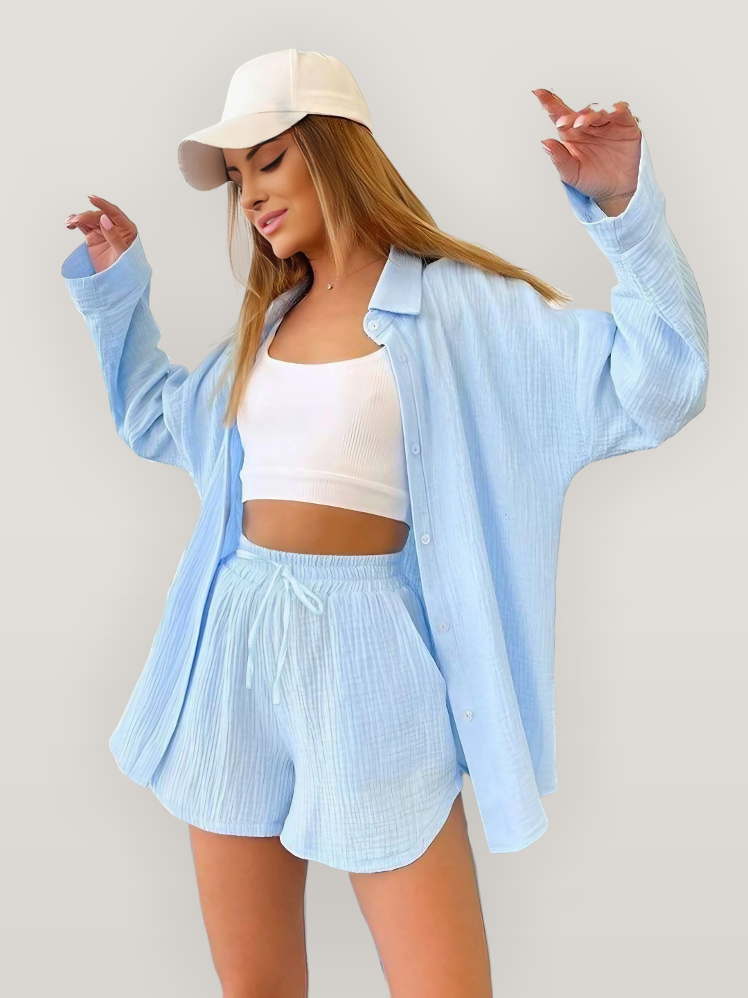 Corinna - Casual Shorts Set