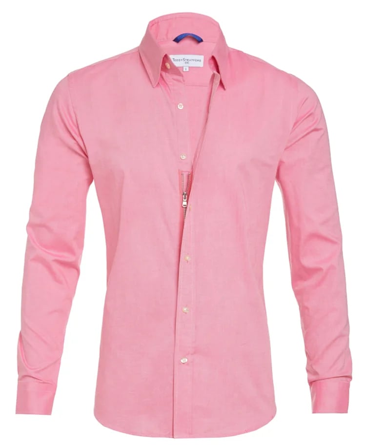 Oscar - STRETCH ZIP SHIRT