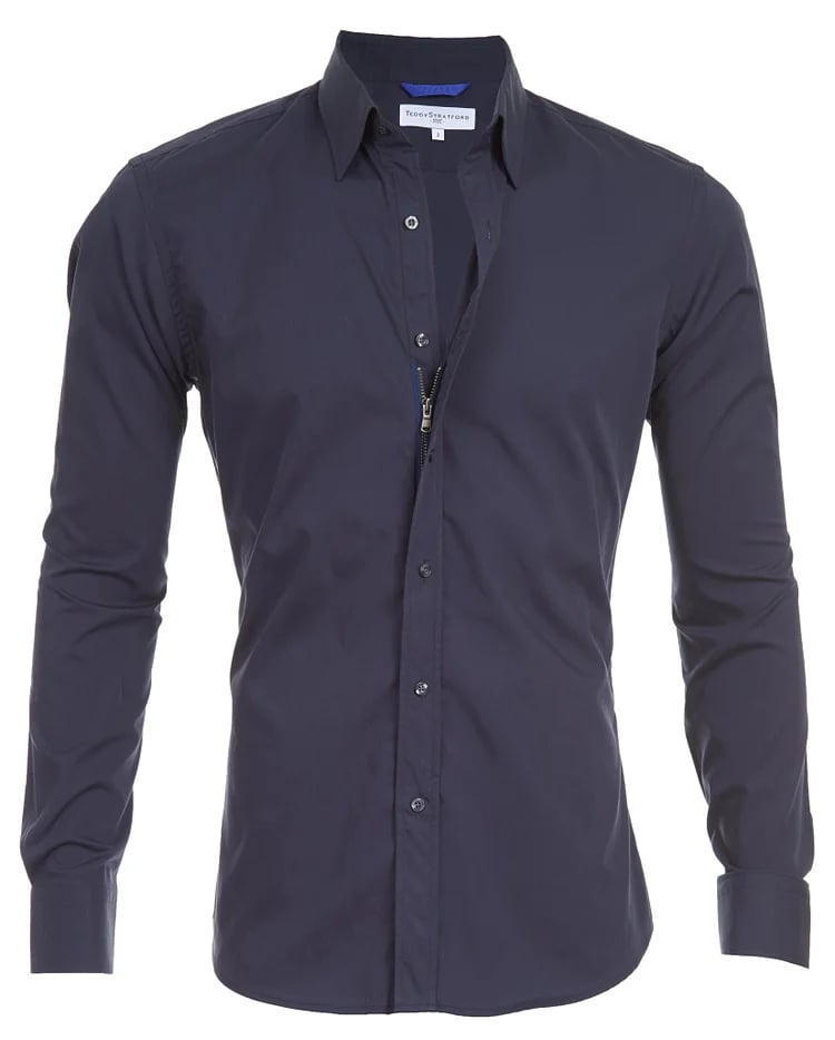 Oscar - STRETCH ZIP SHIRT