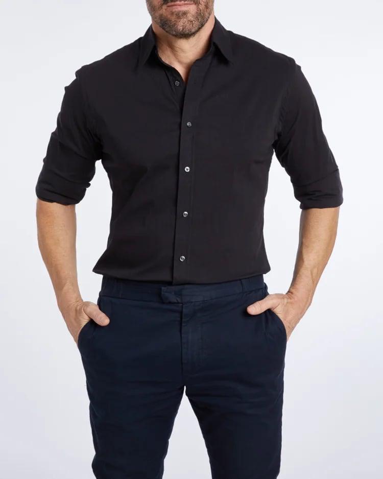 Oscar - STRETCH ZIP SHIRT