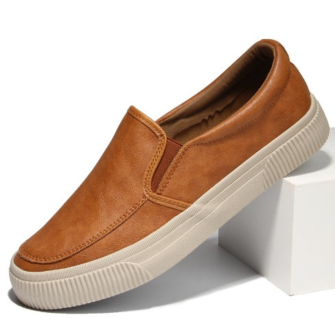 Reed - Heren Leren Slip-On