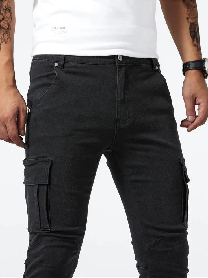 Andres™️ Stretch Uitlopende Cargo Jeans