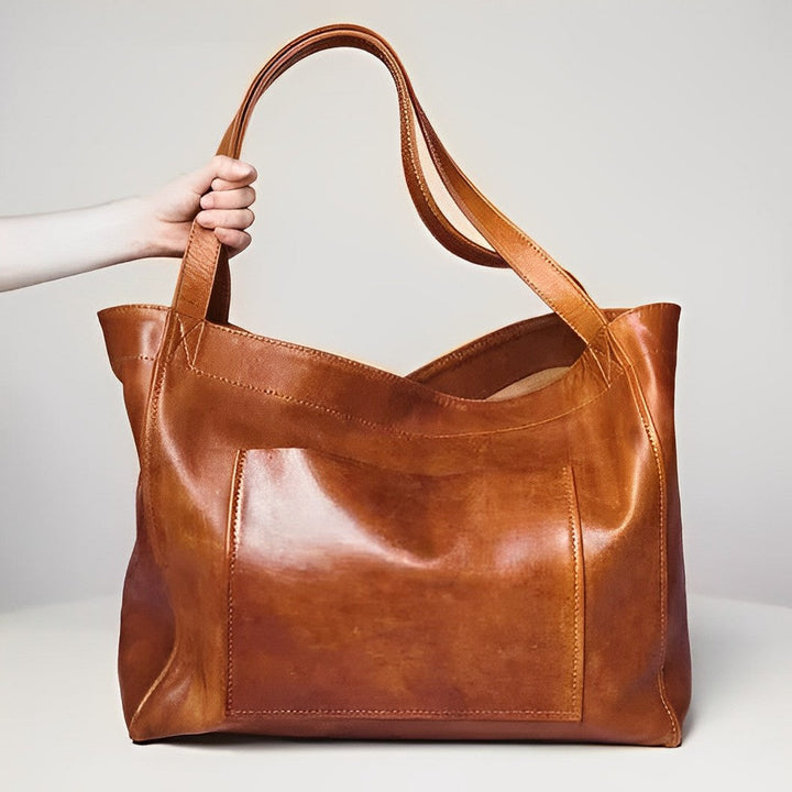 Ariella | Vintage leather shoulder bag