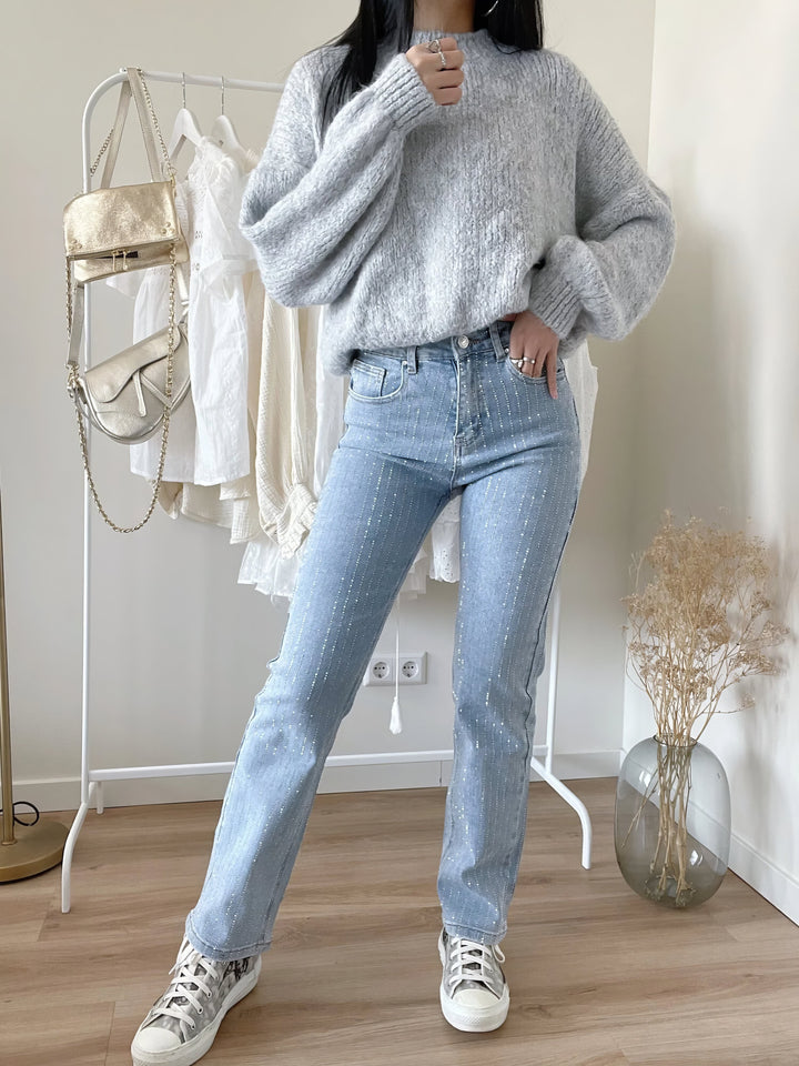 Skye | Sprankelende jeans