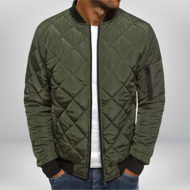 Ronan | Quilted bomber jacket