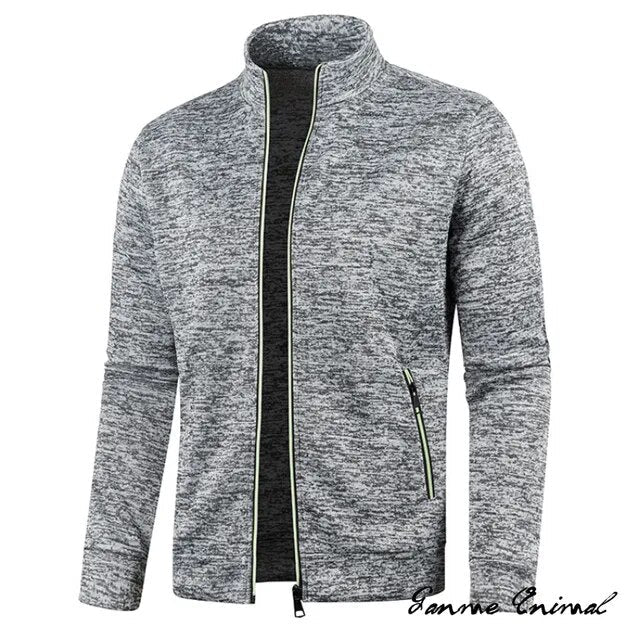 Anton - Sweatvest | Sweatshirt met omgeslagen kraag