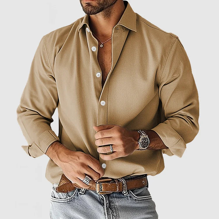 Otis - High quality cotton shirt for men for everyday use