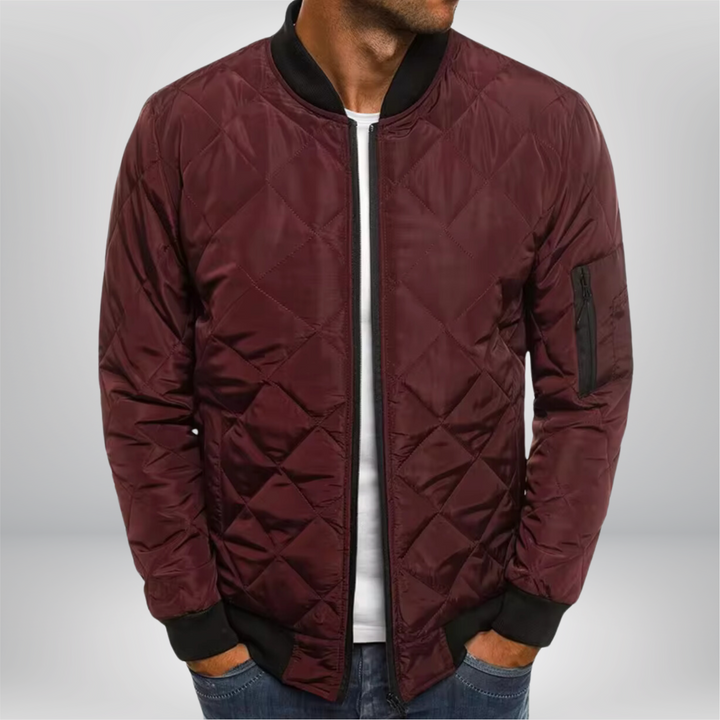 Ronan | Quilted bomber jacket