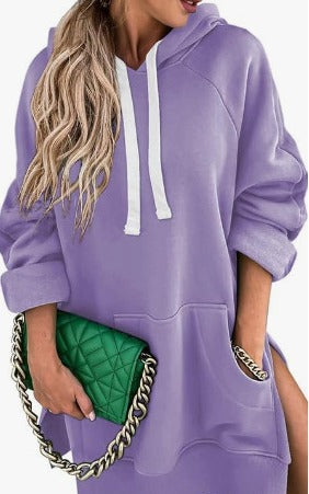 Thessaly - Oversized Hoodie Jurk