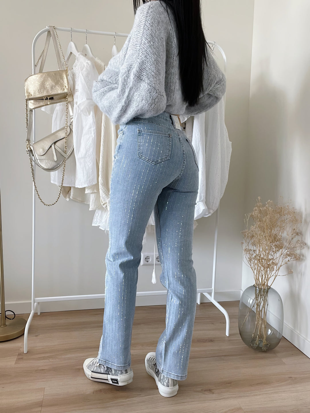 Skye | Sprankelende jeans