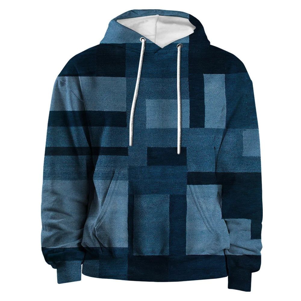 Arjie - 3D Plaid Hoodie | Urban Vibes oversized trui