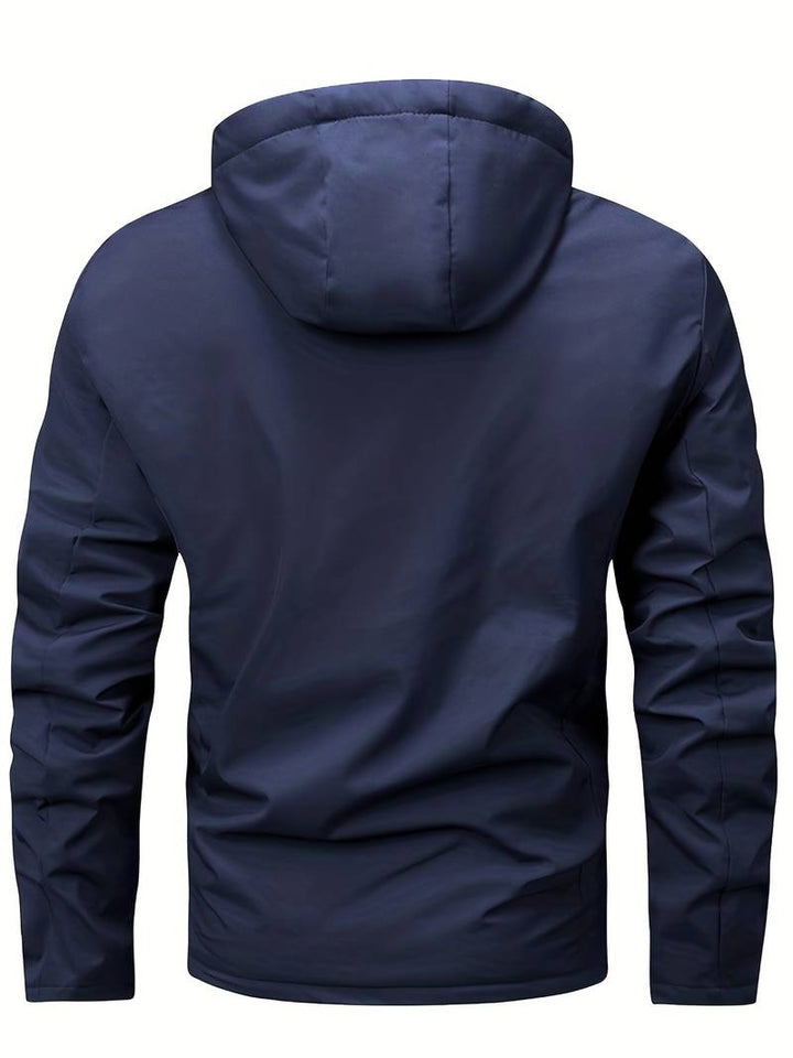 Parker - Warme fleece jas met capuchon, casual heren winterjas voor buitenactiviteiten