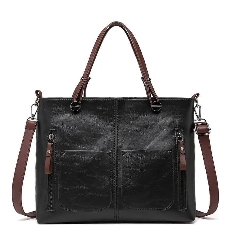 Nora | Leather shoulder bag