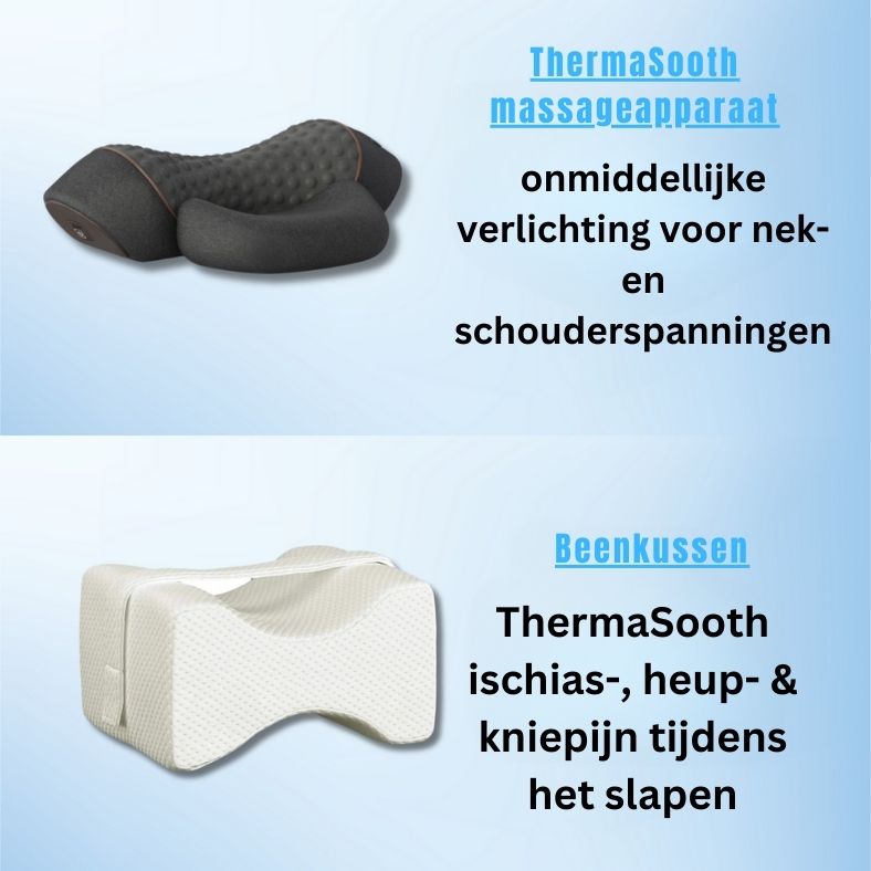 ThermaSooth - verwarmd massageapparaat voor nek en schouders