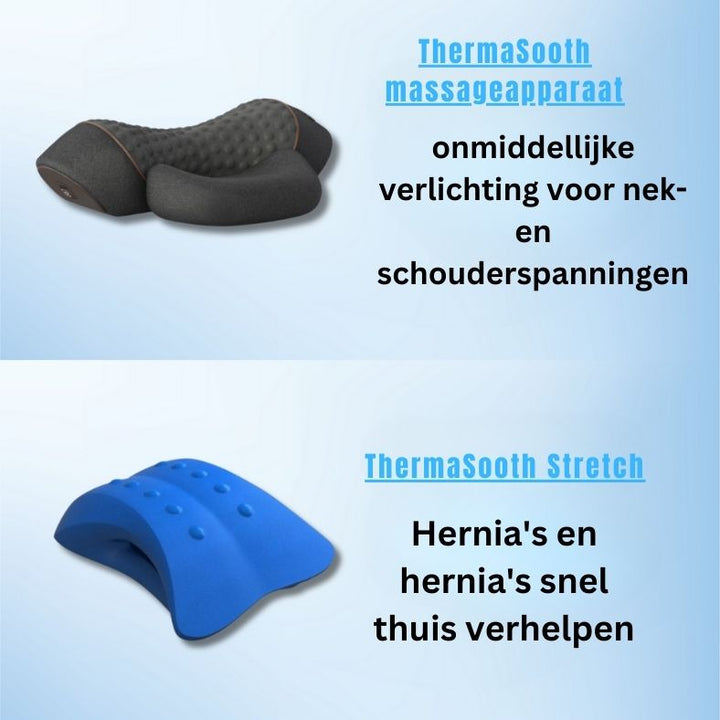 ThermaSooth - verwarmd massageapparaat voor nek en schouders