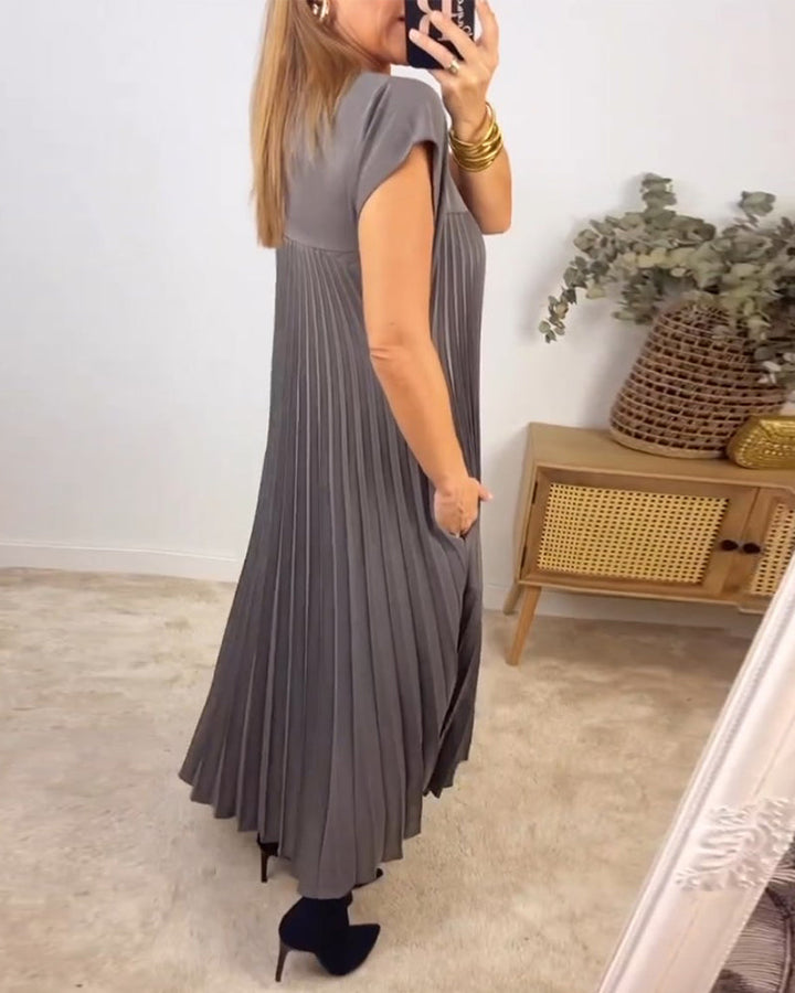 Arabella - Elegant Pleated Dress