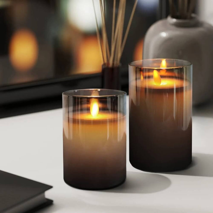 NebulaGlow™ - Flameless, Elegant Candle Set