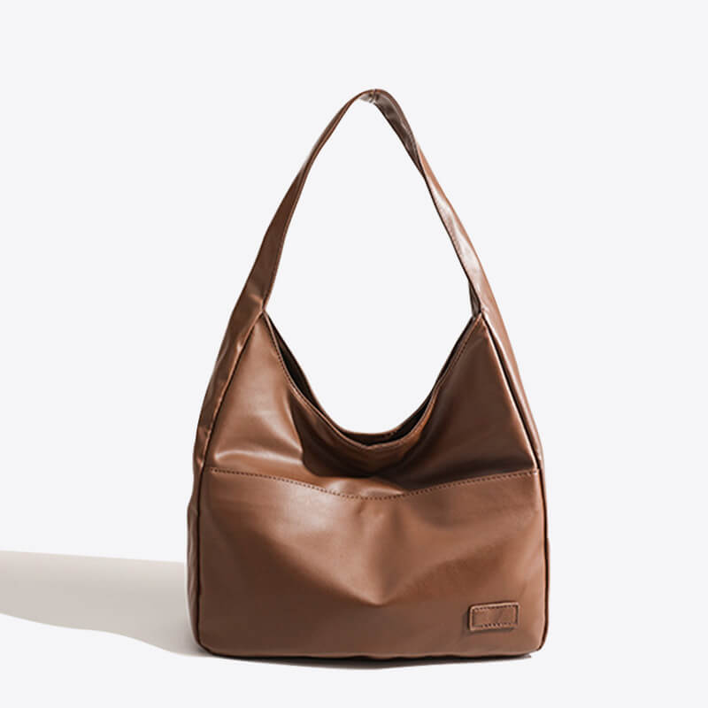 Caelia - Sac shopping sac bandoulière hobo en simili cuir