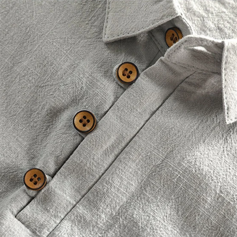 Derek | Japanese linen shirt