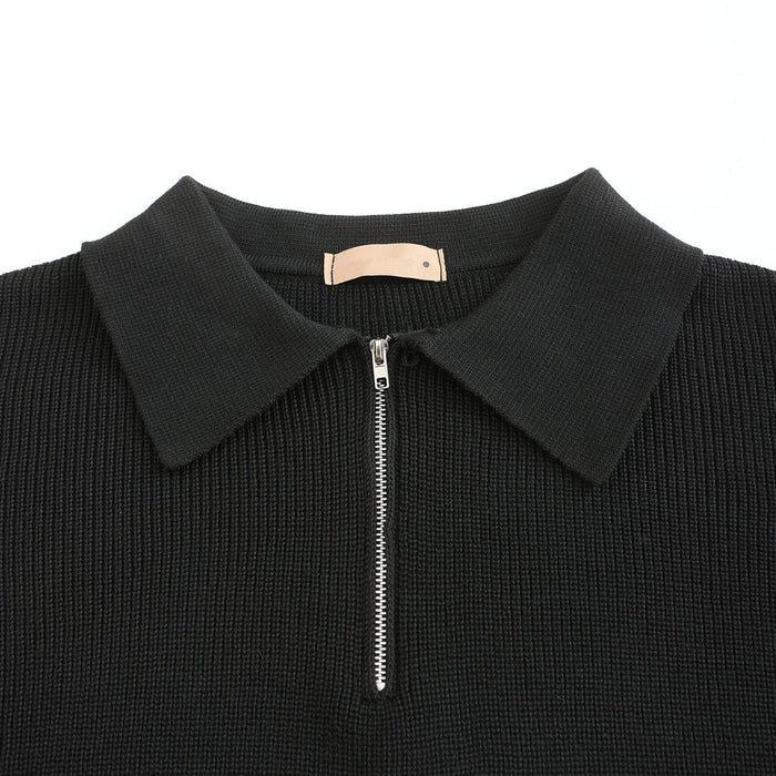 Borjeck - Half Zip Polosweater