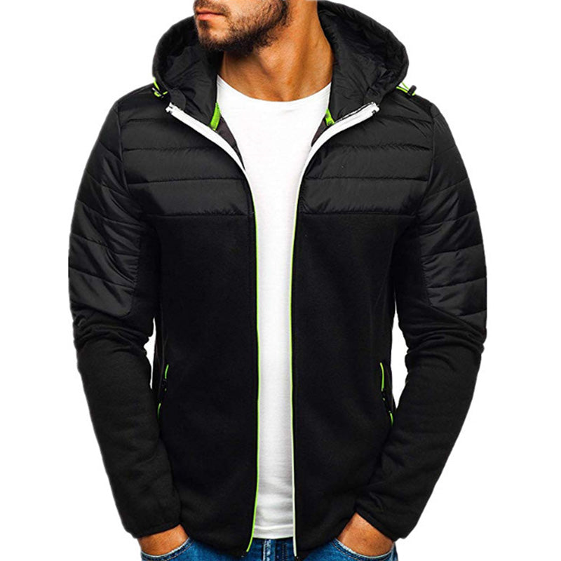 Arkkin - Armour Jacket | Warm quilted men's vest with hood