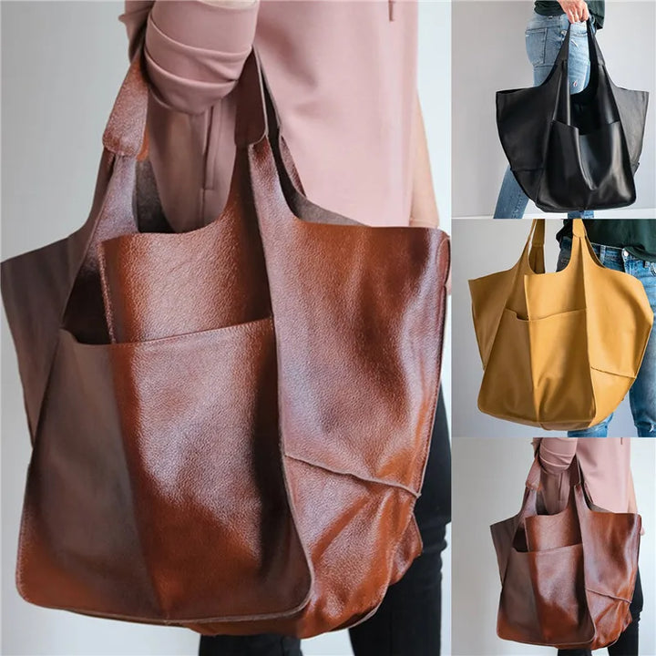 Ruby | Vintage leather bag