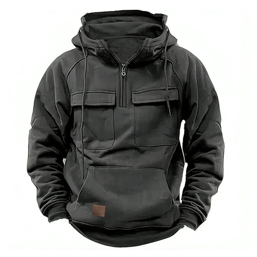 Finnick | Half Zipper Men's Tactical Hoodies