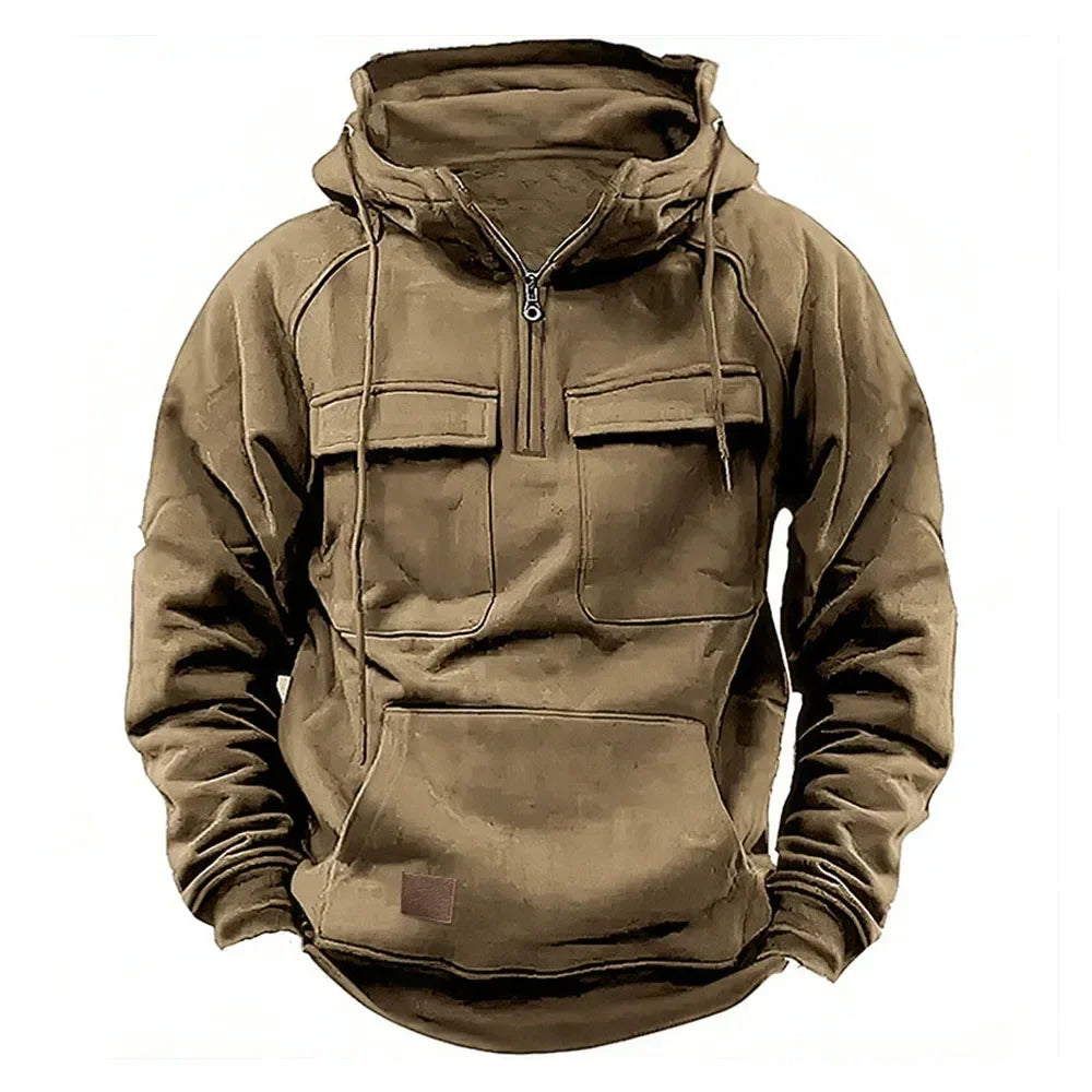 Finnick | Half Zipper Men's Tactical Hoodies