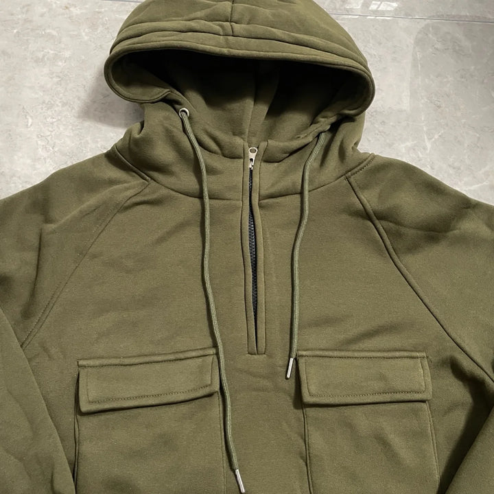 Finnick | Half Zipper Men's Tactical Hoodies