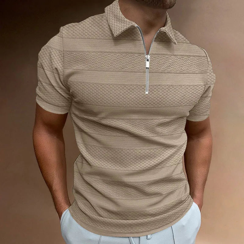 Sebastian Zip-Up Polo | 50% OFF