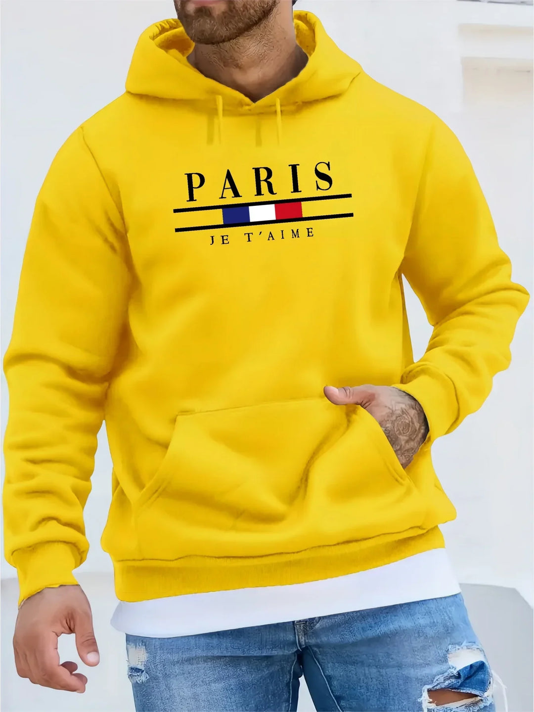 Isaac - Men's Paris Fleece Hoodie