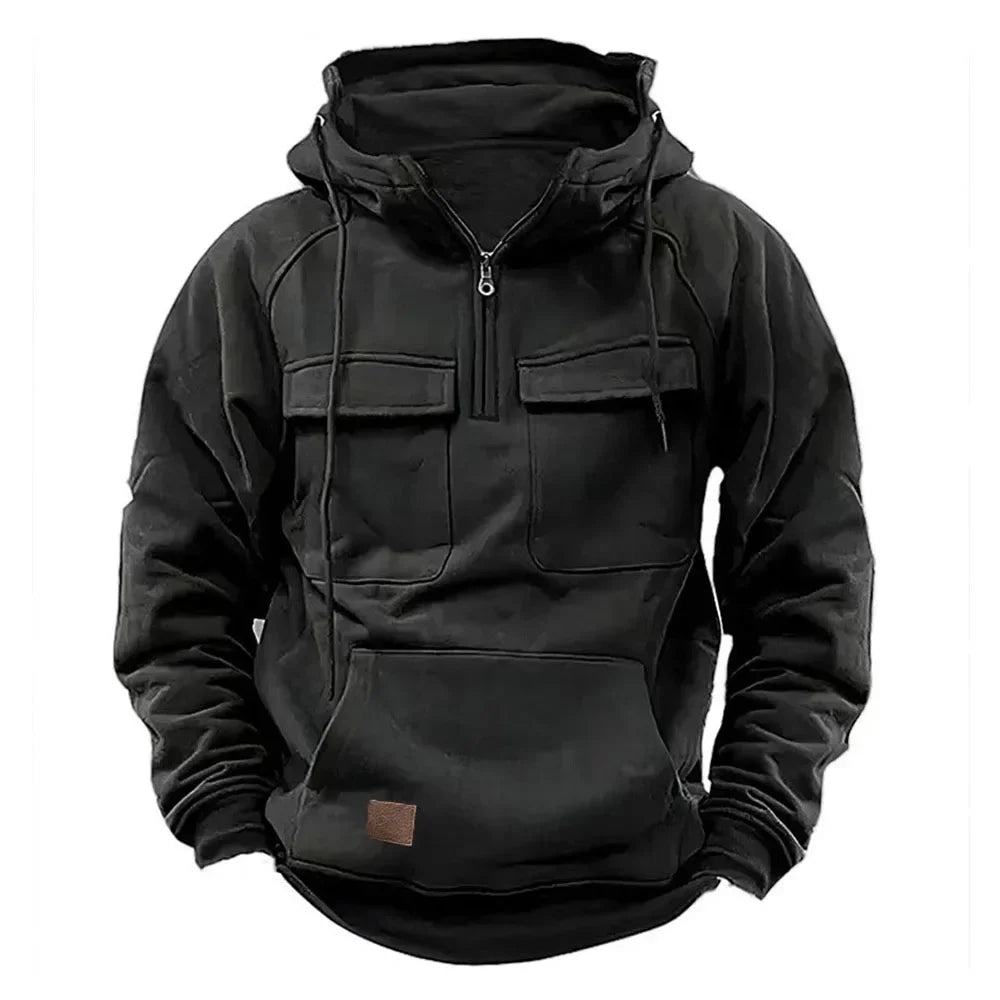 Finnick | Half Zipper Men's Tactical Hoodies