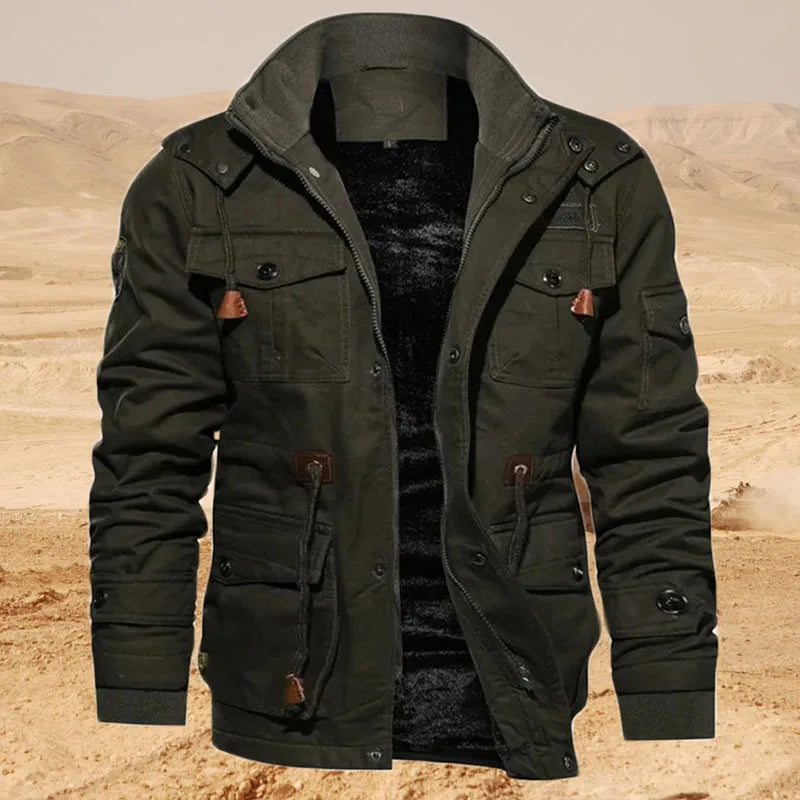 Xander - Trendy Military and Multi-Pocket Jackets