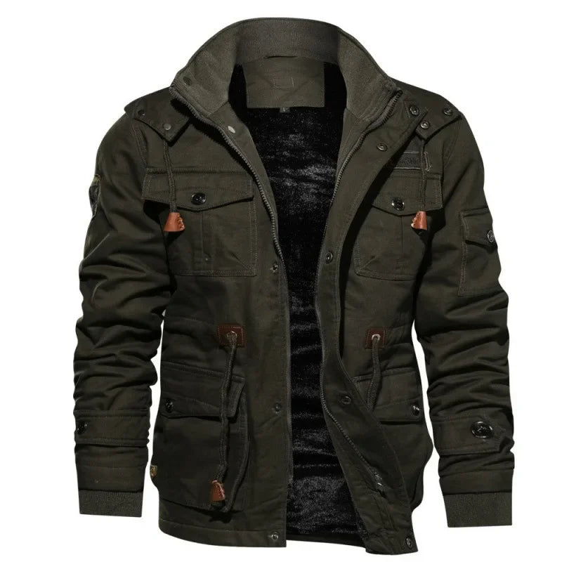 Xander - Trendy Military and Multi-Pocket Jackets