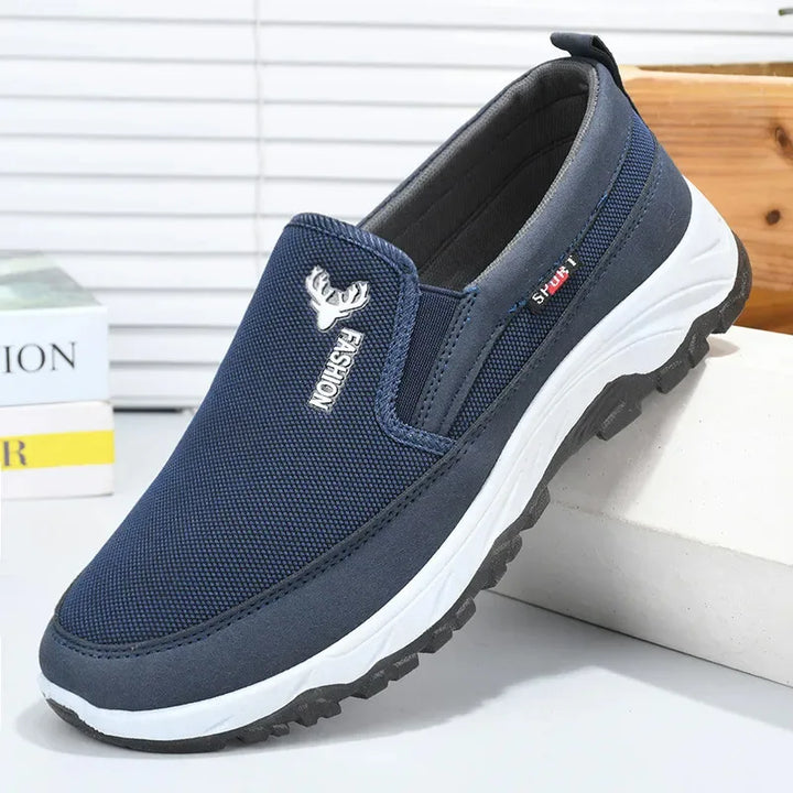 Luca™ | Breathable Soft Sole Slip-on Canvas Shoes