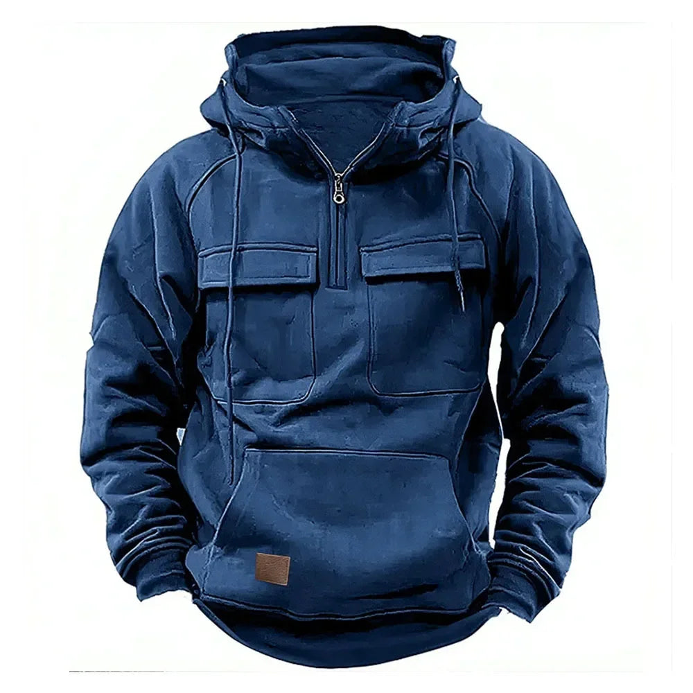 Finnick | Half Zipper Men's Tactical Hoodies