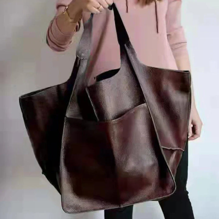 Ruby | Vintage leather bag