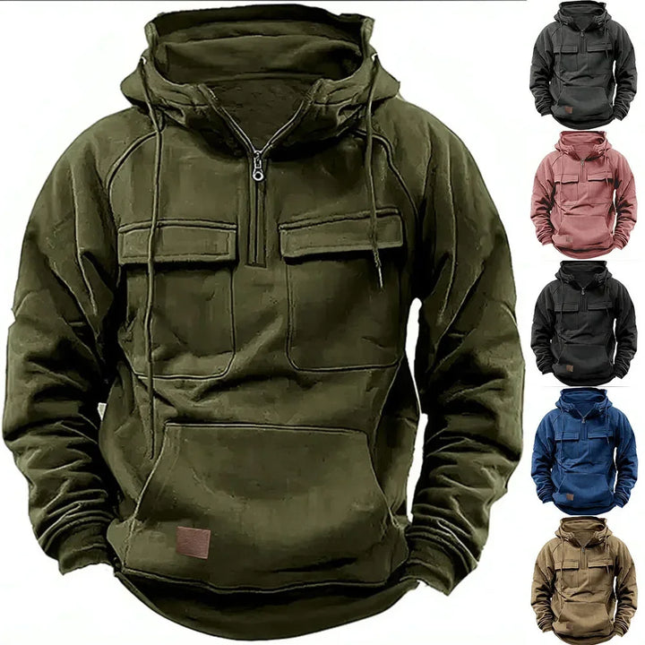 Finnick | Half Zipper Men's Tactical Hoodies