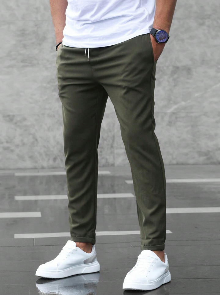 Marcus™ - Cropped trousers with drawstring