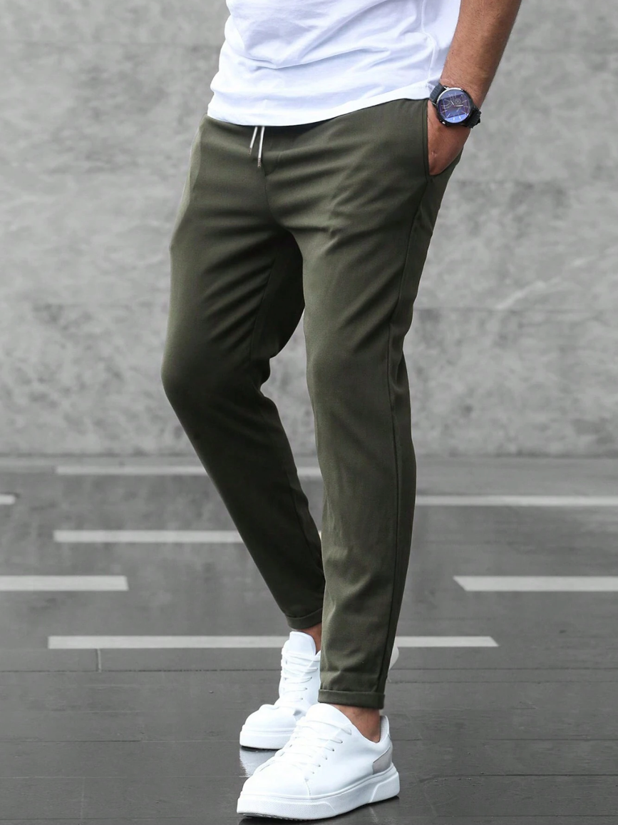 Marcus™ - Cropped trousers with drawstring