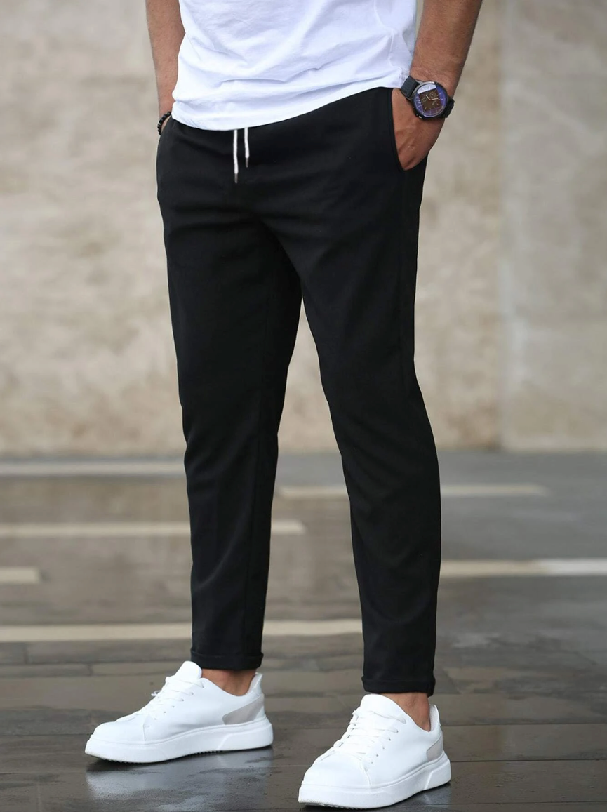 Marcus™ - Cropped trousers with drawstring