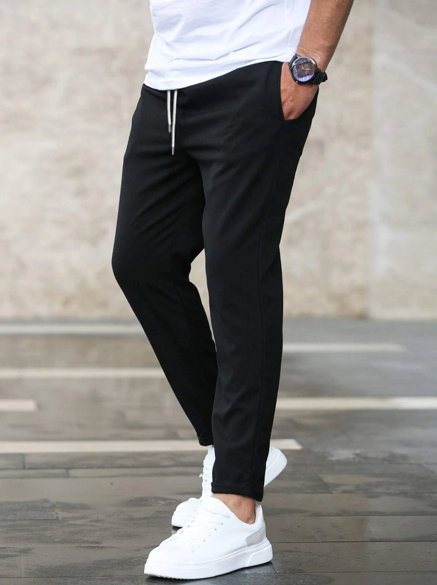 Marcus™ - Cropped trousers with drawstring