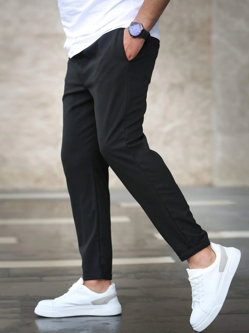 Marcus™ - Cropped trousers with drawstring