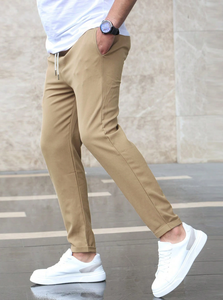 Marcus™ - Cropped trousers with drawstring