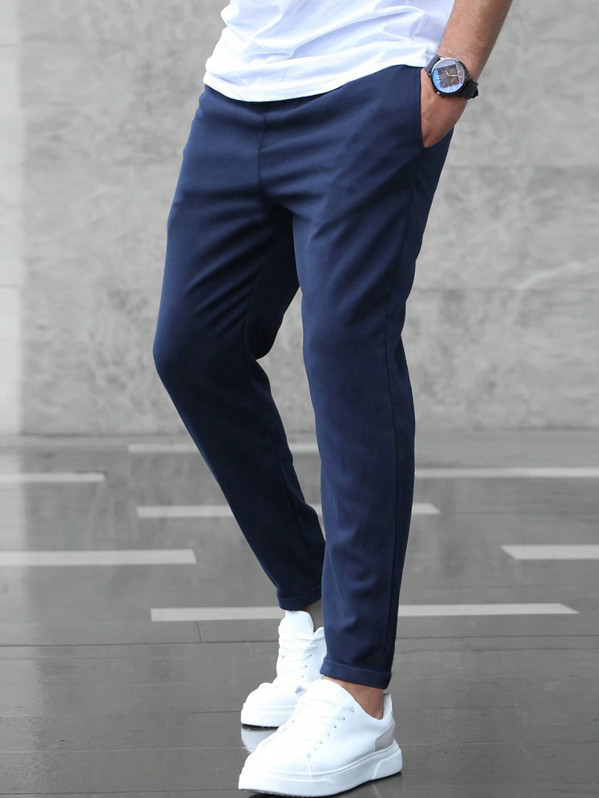 Marcus™ - Cropped trousers with drawstring