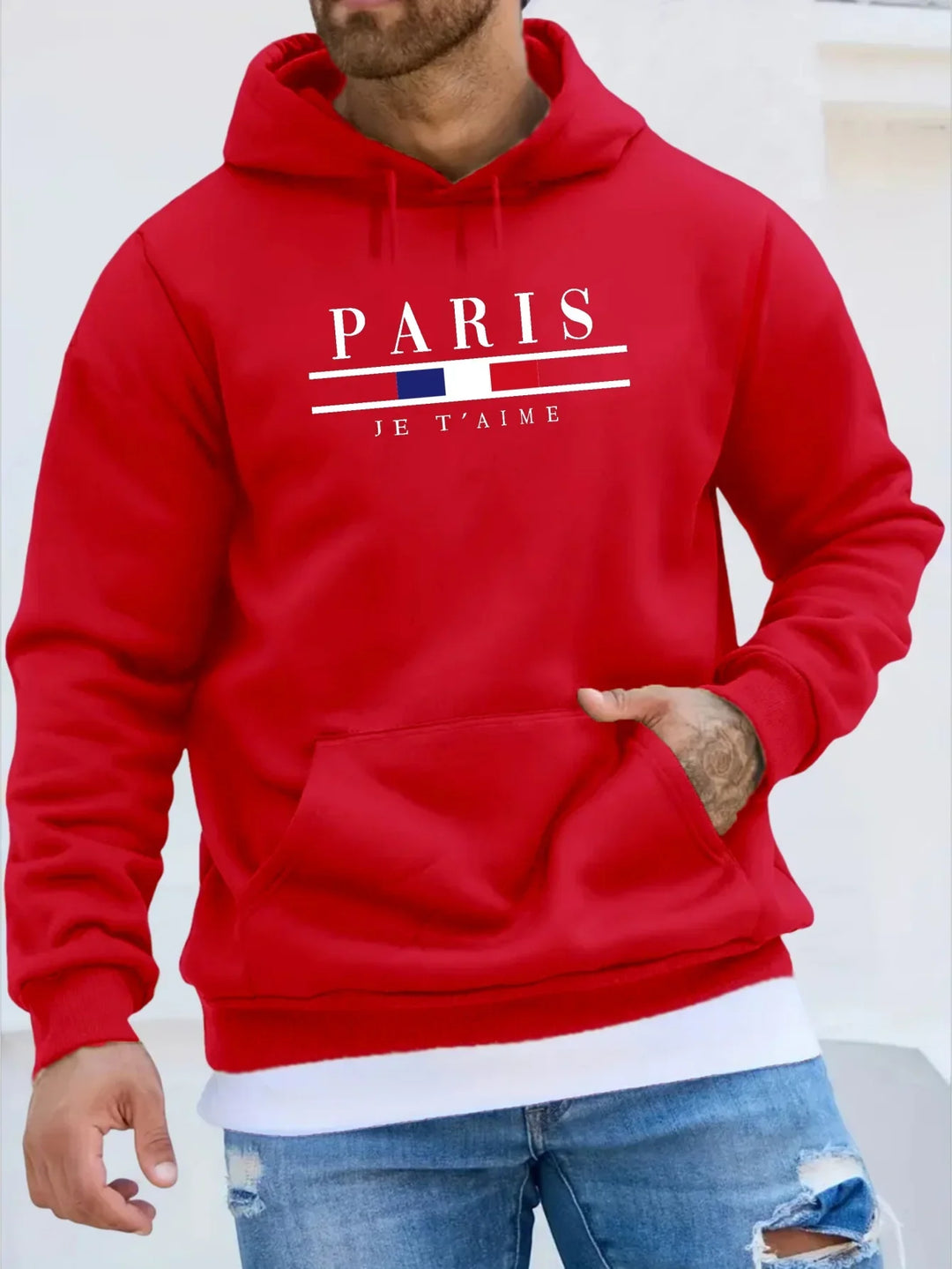 Isaac - Men's Paris Fleece Hoodie