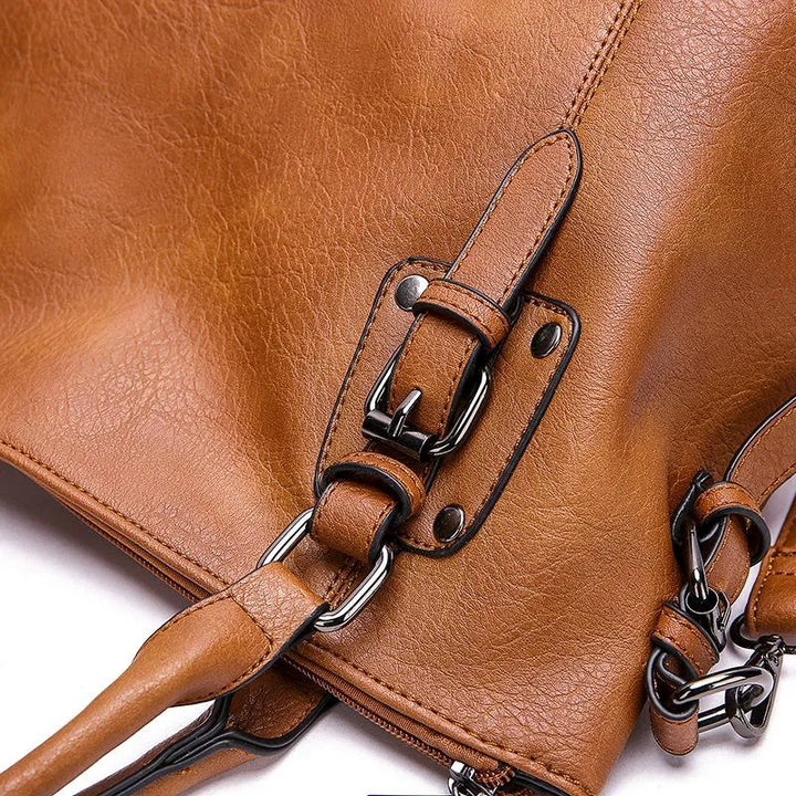 Nadia | Elegant leather shoulder bag