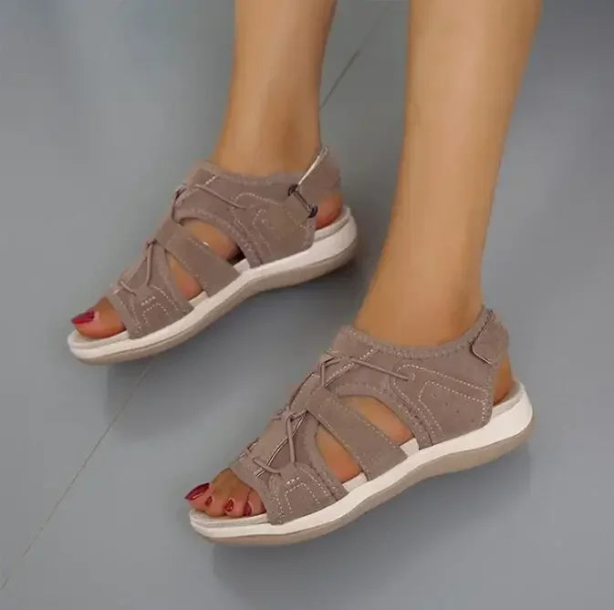 Mina™ - Fashionable, adjustable summer sandals with arch support