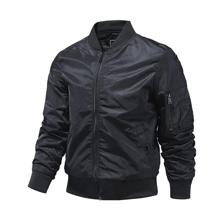 Veste de transition légère imperméable bleue pour hommes de Oliver Fashion 