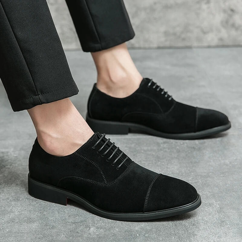 Cillian - Suède Oxfords voor Heren